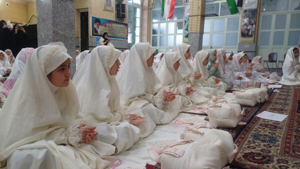 جشن عبادت دانش‌آموزان شهرستان کهک