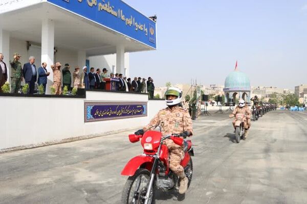 برگزاری صبحگاه مشترک نیروهای مسلح استان مرکزی به‌مناسبت سالروز آزادسازی خرمشهر 