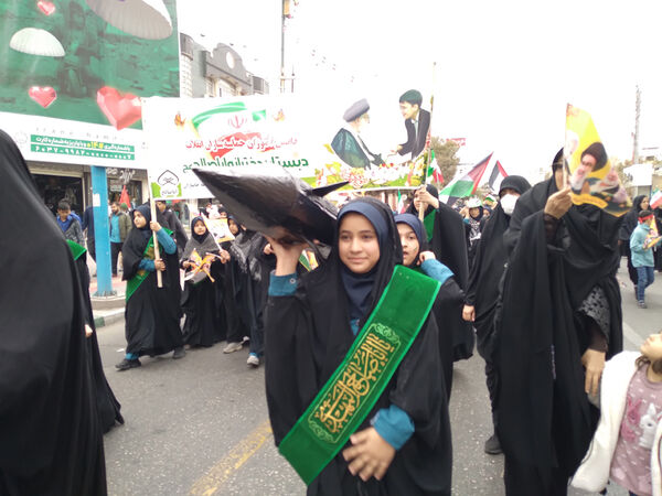 راهپیمایی 22 بهمن در قم -1
