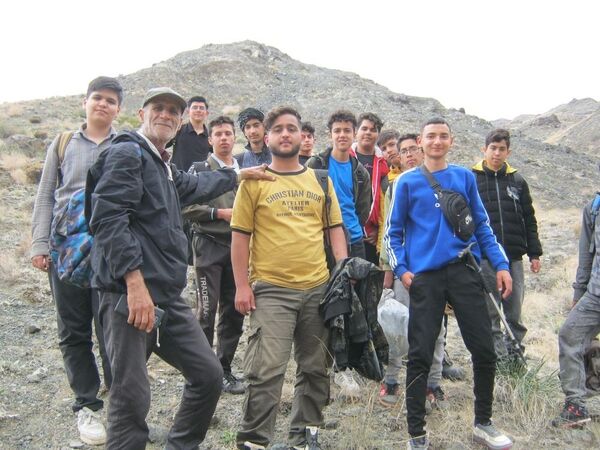مرحله سوم اردو کوه نوردی بهاری هنرستان شهید دیواندری