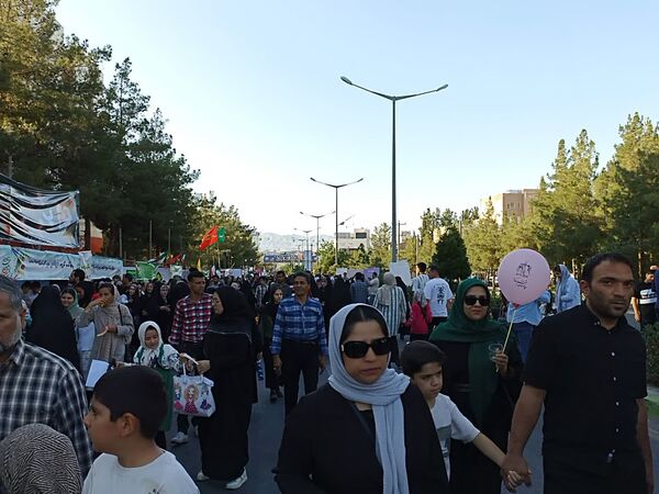 میهمانی کیلومتری غدیر در بیرجند