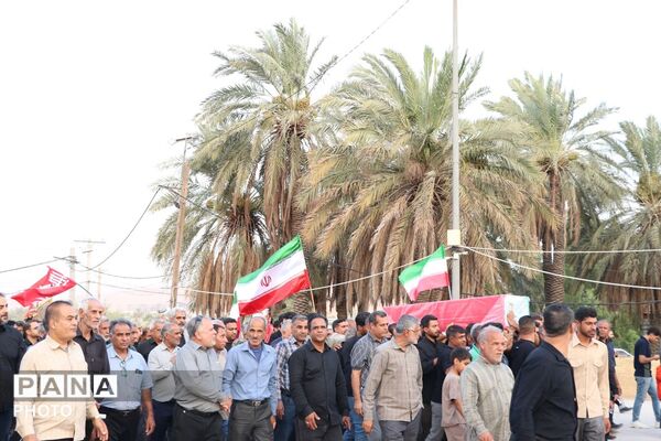 بار دیگر قلب ایران داغدار شد؛ آیین تشییع در حاجی‌آباد
