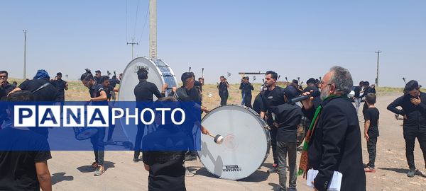 عزاداری ظهر عاشورا در روستای حسن آباد بلهر 