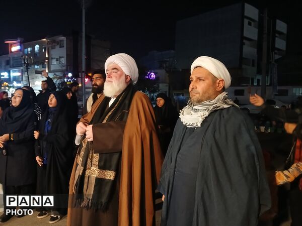 هفتمین شب از برپایی موکب اداره آموزش و پرورش کردکوی