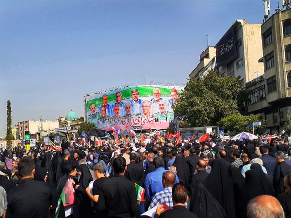 تشییع شهدای اقتدار در تهران