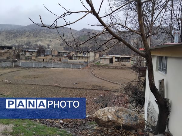 چشم‌انداز میانکوه در باران