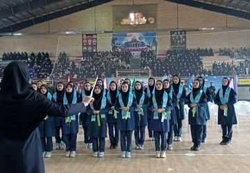 همایش اقتدار بسیجیان رزن و درگزین