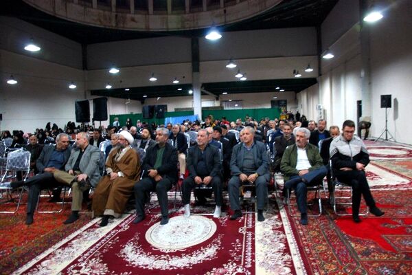 برگزاری مراسم یادبود شهید سید حسن نصرالله در مصلی قیامدشت ری یک