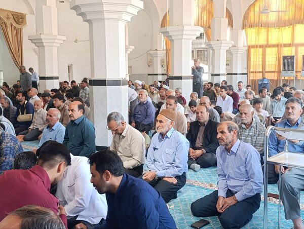 نماز عبادی سیاسی جمعه در شهرستان خلیل آباد