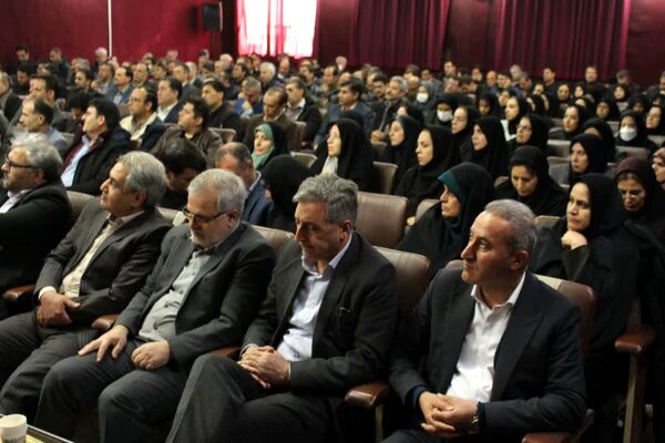 مراسم تودیع و معارفه رئیس آموزش و پرورش ناحیه یک زنجان