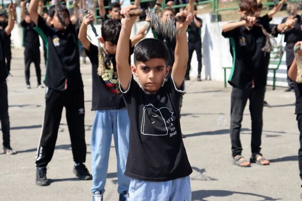 عزاداری روز ۲۸ صفر در آستان تکیه پهنه‌کلا ساری