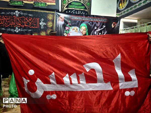مراسم شیرخوارگان حسینی در مسجد موسی بن جعفر توس ۷۹ 