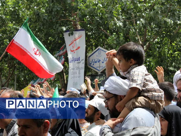 راهپیمای جمعه خشم و نصر در قم