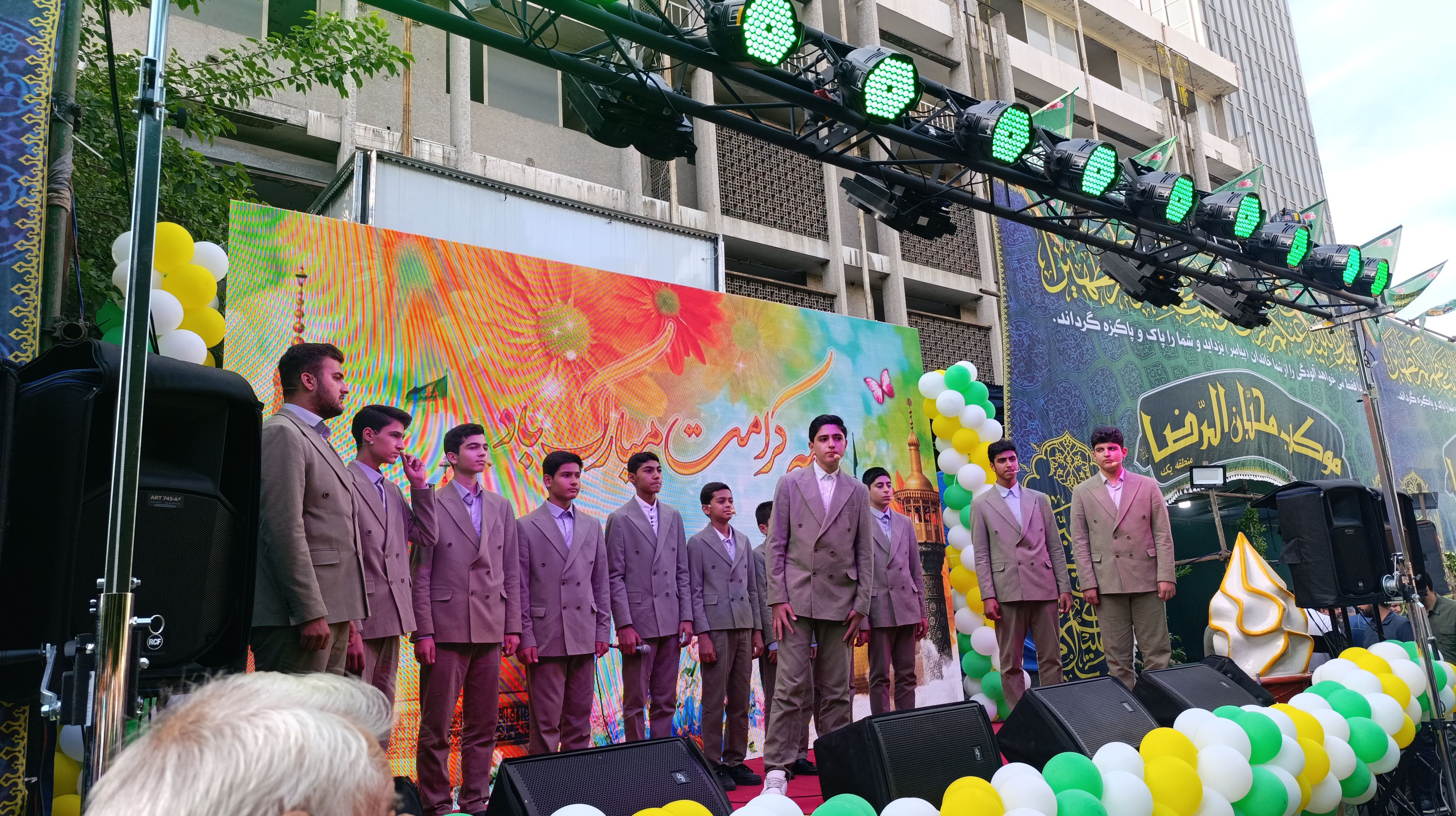 جشن بزرگ امام رضایی‌ها در پایتخت