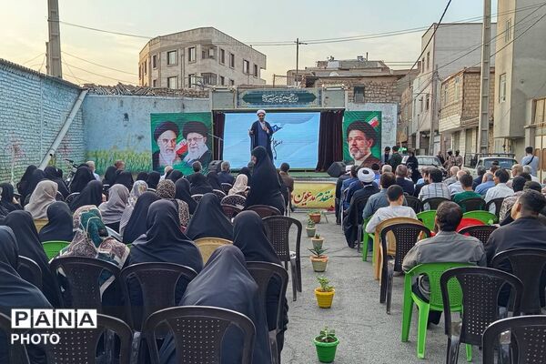 آیین «آبروی محله» در تکریم شهیدان جنگ رمضان