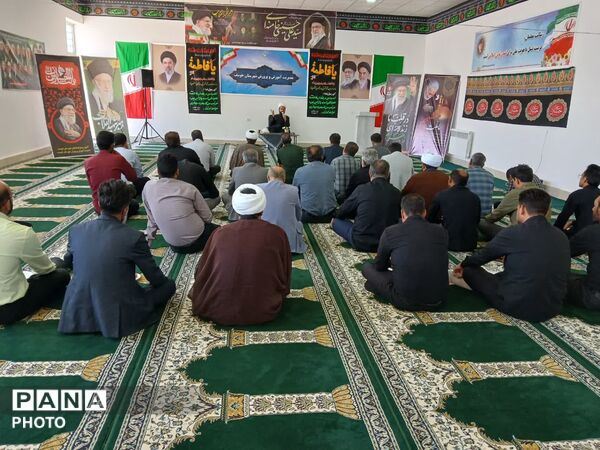 تجدید میثاق فرهنگیان شهرستان خوسف با آرمان‌های آقای شهید ایران