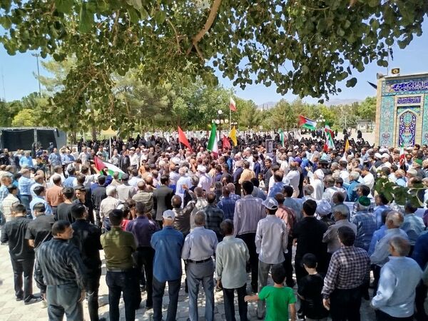  راهپیمایی جمعه خشم در شهر کاشمر