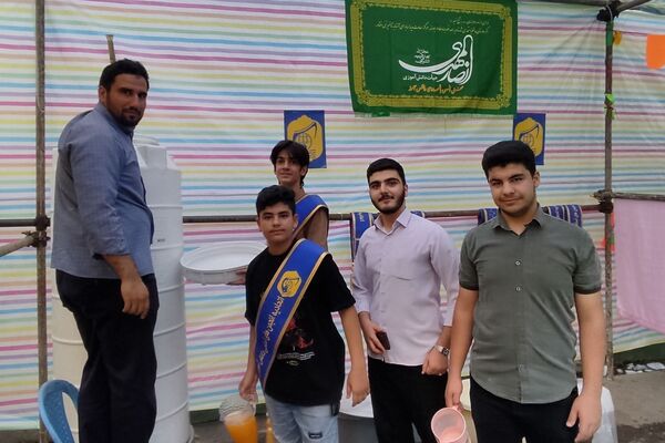 برپایی موکب انصار المهدی(عج) به‌مناسبت عید غدیر
