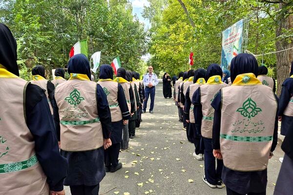 حضور دانش آموزان پاکدشت در دوازدهمین پیش اردوی ملی پیشتازان