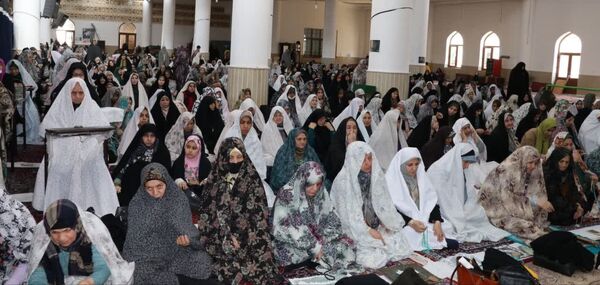آیین وحدت‌بخش نماز عبادی‌ـ‌سیاسی جمعه شهرستان نظرآباد 