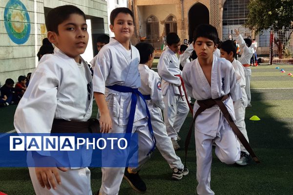 المپیاد ورزشی در دبستان شاهد حیات ناحیه 3 شیراز