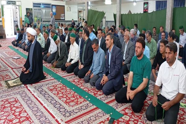 نماز عبادی سیاسی جمعه در شهر بار 