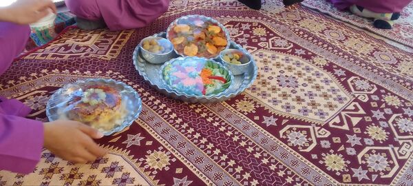 برگزاری همایش غذای سالم در دبستان بوستان 