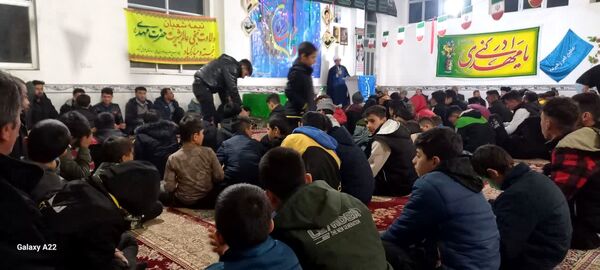 جشن میلاد با سعادت امام زمان (عج) در مسجد امام زمان