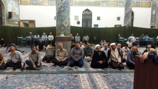 برگزاری مراسم ارتحال امام خمینی(ره) در مسجد صاحب الزمان شهرستان فردیس 