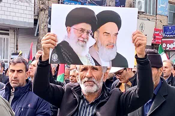  حضور پرشور مردم اسلام‌آباد غرب در راهپیمایی روز قدس