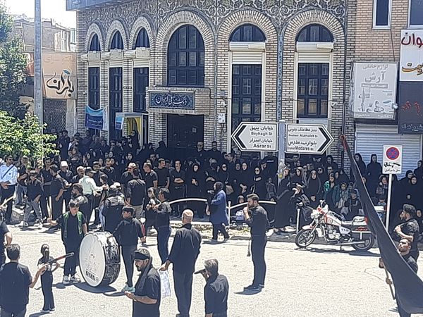 تجمع بزرگ سوگواران تاسوعای حسینی در سبزوار
