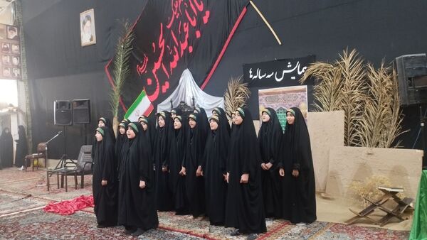 عزاداری و تعزیه خوانی خرابه شام در شهرستان خلیل آباد 
