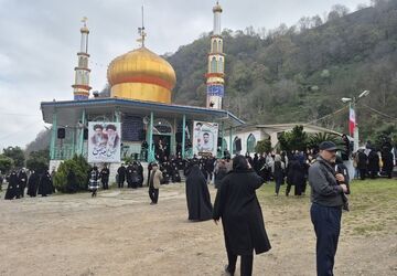 تشیع پیکر پاک شهید ناو دنا دردیوشل لنگرود