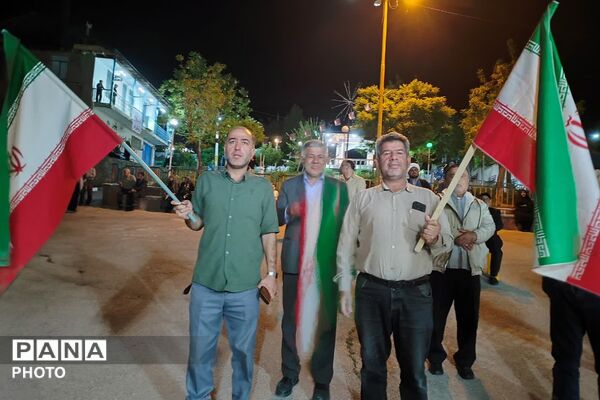 اجتماع مردم بخش ارجمند در روستای اهنز؛ تجدید بیعت با رهبر انقلاب