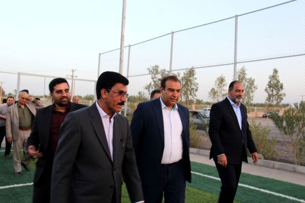 افتتاح و کلنگ‌زنی چندین طرح عمرانی در شهرستان بم 