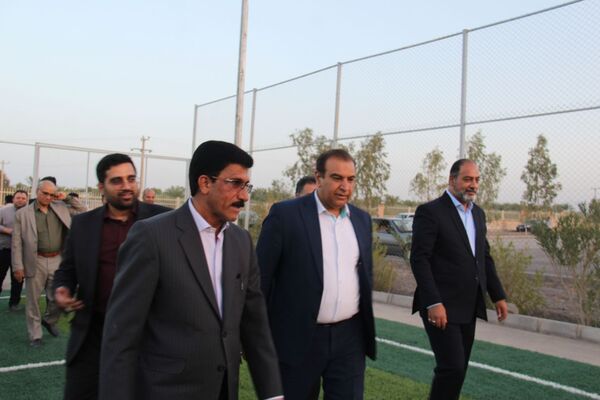 افتتاح و کلنگ‌زنی چندین طرح عمرانی در شهرستان بم 