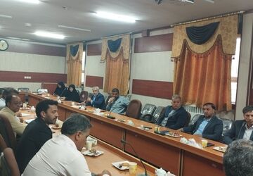 نشست شورای آموزش و پرورش در خلیل آباد 