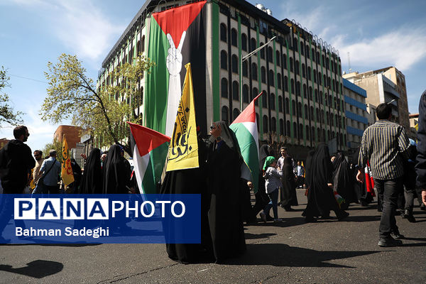 مراسم راهپیمایی روز جهانی قدس در تهران