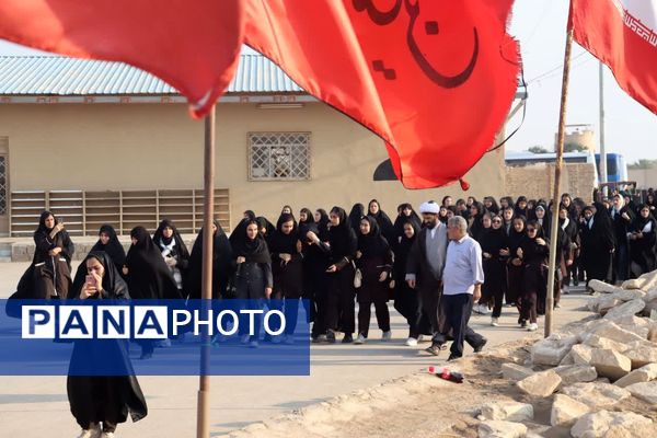 شهدای غواصِ دست‌بسته، میزبان کاروان راهیان نور دانش‌آموزان دختر کوهدشت در علقمه