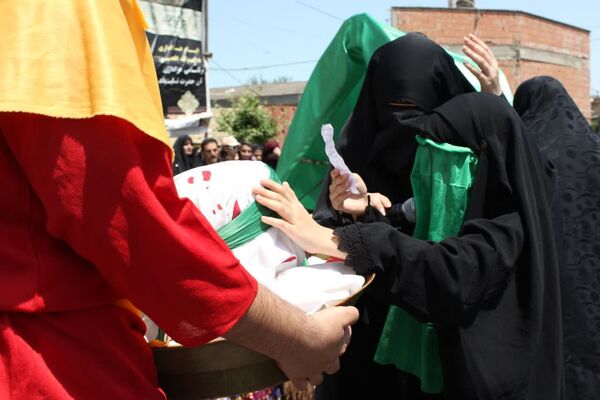 شور حسینی در گلوگاه 