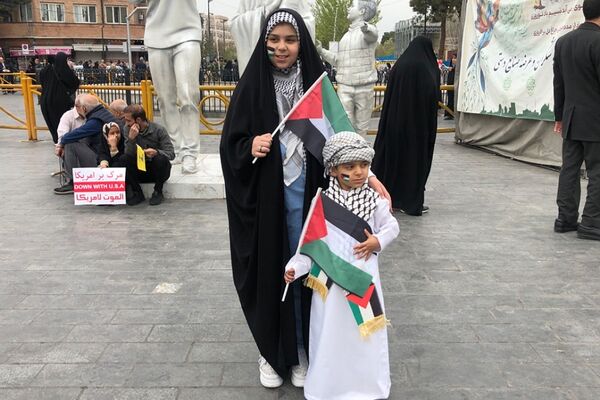 راهپیمایی روز قدس در ناحیه دو شهرری 