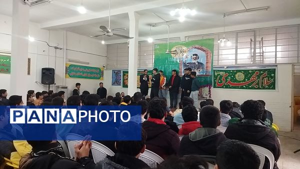 برگزاری جشن روز جوان و آغاز دهه فجر در دبیرستان شاهد ابوذر غفاری نیشابور 