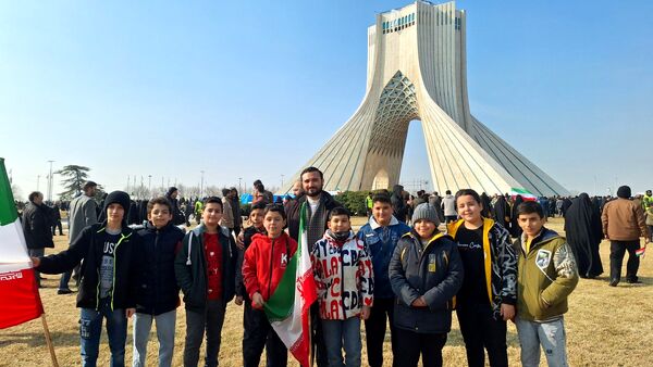 شور اسلامی در مسیر راهپیمایی تهران