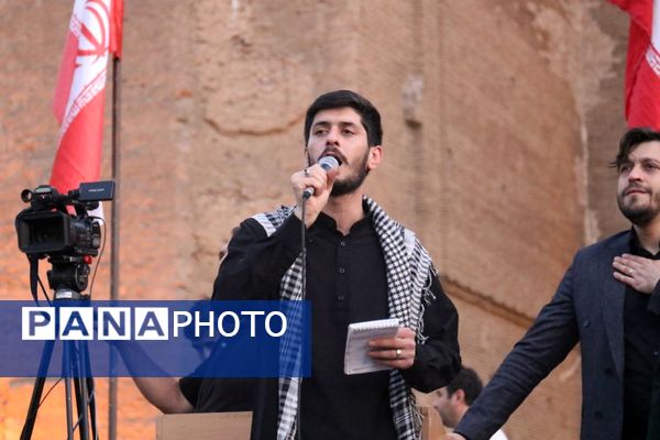 مراسم اربعین شهدای اقتدار آذربایجان شرقی 