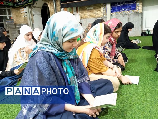 مراسم پخت نذری توسط دانش‌آموزان شیرازی به همت مجموعه تربیت علوی خواهران