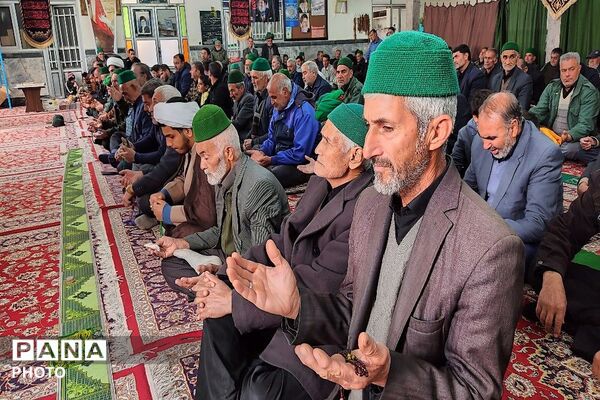 اقامه نماز عبادی_سیاسی جمعه در روز جهانی  قدس  مسجد جامع شهربار نیشابور 