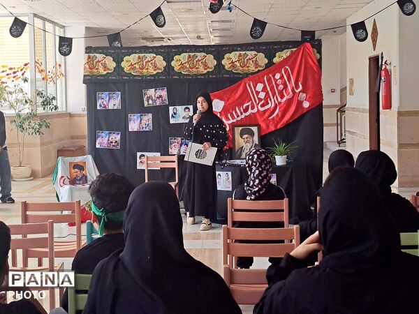 عزاداری کودکان عاشورایی در کانون پرورش فکری مرکز پردیسان قم