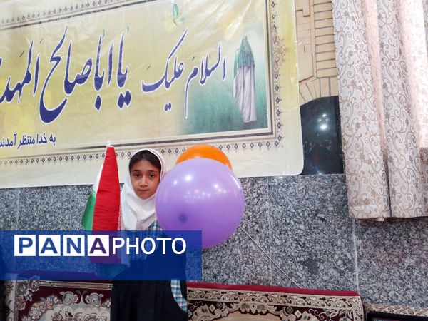 جشن نیمه شعبان دانش‌آموزان باهنر در حسینیه سیدالشهدا