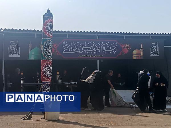 گذری بر فعالیت مجتمع فرهنگی امام  جواد(ع) در مسیر پیاده روی امام رضا (ع) 