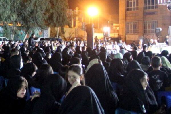 روایت غیرت، وفاداری و ایثار در شب سوم تعزیه‌خوانی مدرسه الغدیر قیامدشت